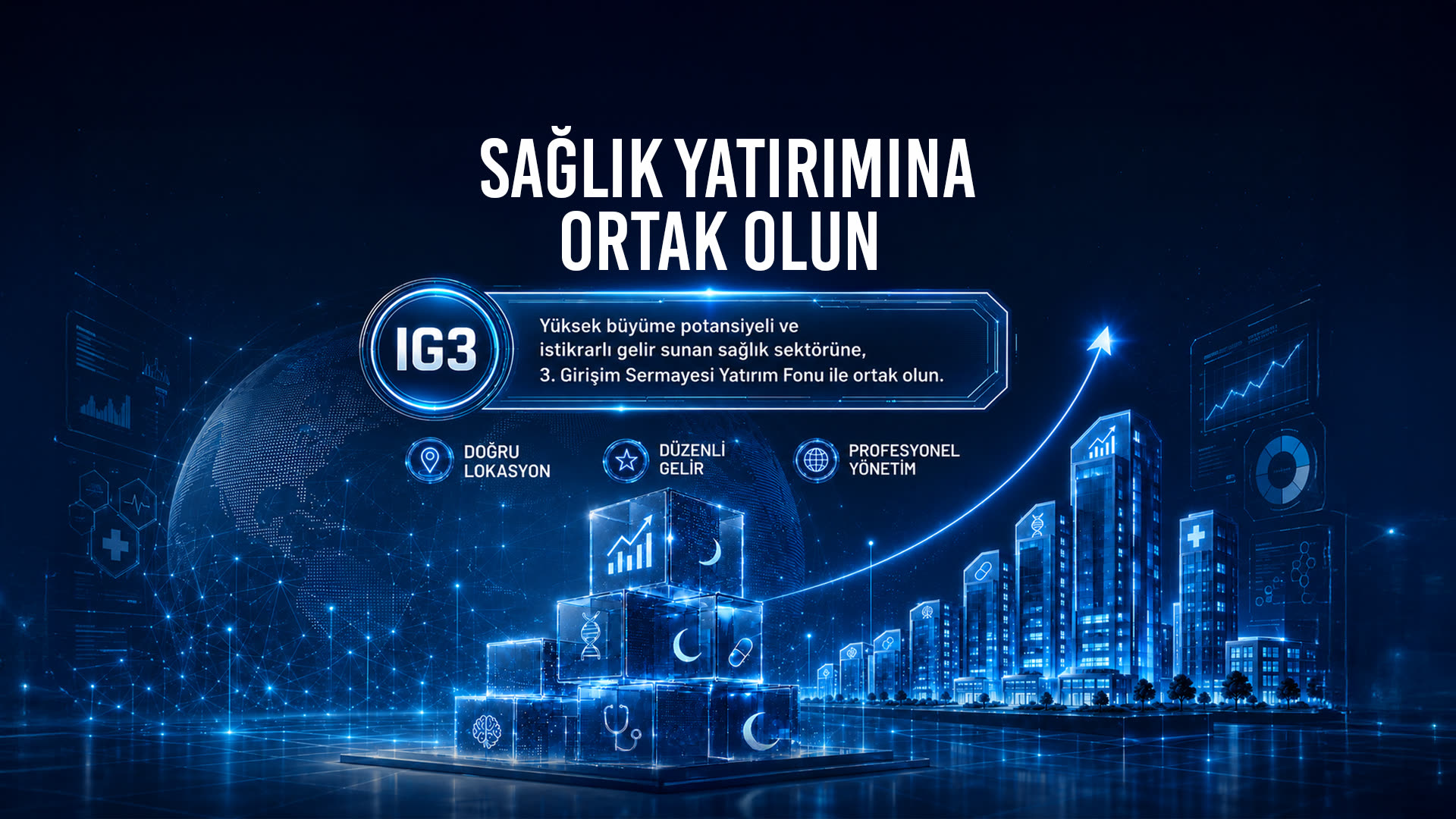 Sağlık yatırımına ortak olun — IG3 Üçüncü Girişim Sermayesi Yatırım Fonu